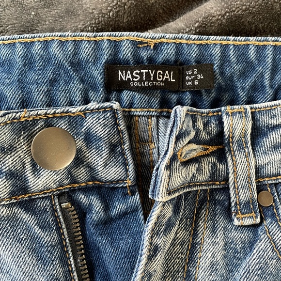 Nasty Gal Bootleg Cuffed Jeans - Picture 6 of 6